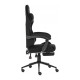 Кресло игровое GT Racer X-2324 Black Suede (X-2324 Fabric Black Suede)