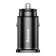 Зарядное устройство Baseus Square metal A+A 30W Black (CCALL-DS01)