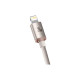 Дата кабель USB-C to Lightning 1.2m 20W pink Baseus (CAJY001304)