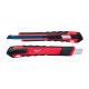 Milwaukee Heavy Duty segmented construction knife, 9 mm, case combined (48221960)