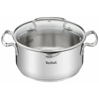 Tefal Каструля Tefal DUETTO+, 2.9л, з кришкою, нержавюча сталь, скло (G7194456)