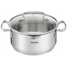 Tefal Tefal DUETTO+ saucepan, 2.9L, with lid, stainless steel, glass (G7194456)