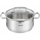 Tefal Tefal DUETTO+ saucepan, 2.9L, with lid, stainless steel, glass (G7194456)