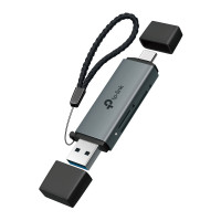 TP-Link USB-Концентратор UA430D 1xSD, 1x-microSD, USB TypeC&A