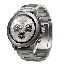 Mibro Smart Watch GS Explorer S, 48 mm, 1.32 , 466x466, AMOLED, BT 5.3, Dual-band GPS, 10 ATM, Full Titanium (XPAW023FT)