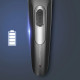 Rowenta trimmer Stylis Easy for beard and mustache, network+battery, nozzles-2, steel, black (TN2804E0)
