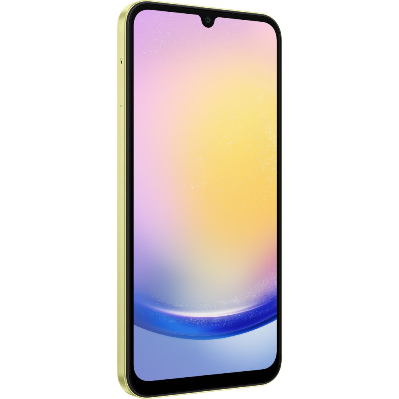 Samsung Смартфон Galaxy A25 5G (A255) 6.5" 6/128ГБ, 2SIM, 5000мА•ч, желтый (SM-A256BZYDEUC)