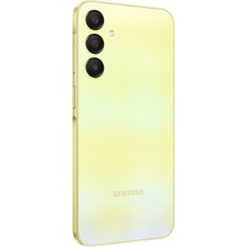 Samsung Смартфон Galaxy A25 5G (A255) 6.5" 6/128ГБ, 2SIM, 5000мА•ч, желтый (SM-A256BZYDEUC)