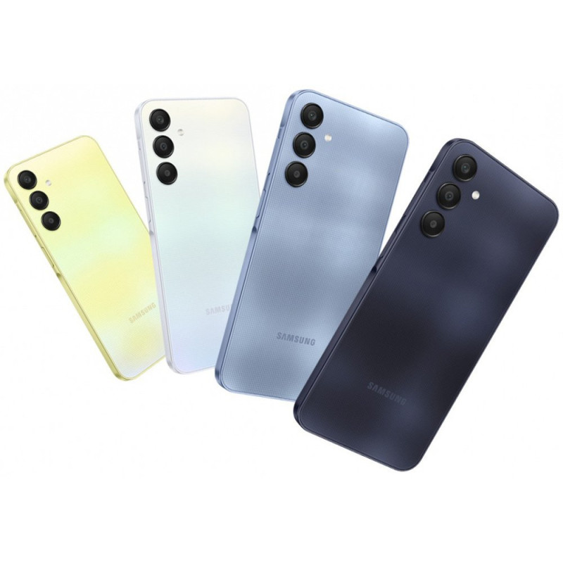 Samsung Смартфон Galaxy A25 5G (A255) 6.5" 6/128ГБ, 2SIM, 5000мА•ч, желтый (SM-A256BZYDEUC)