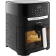 Moulinex Мультипіч Easy Fry&Grill Window, 1550Вт, чаша-4.2л, сенсорне керув., 8 програм, з віконцем, пластик, чорний (EZ506820)