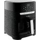 Moulinex Мультипіч Easy Fry&Grill Window, 1550Вт, чаша-4.2л, сенсорне керув., 8 програм, з віконцем, пластик, чорний (EZ506820)