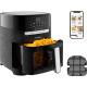 Moulinex Мультипіч Easy Fry&Grill Window, 1550Вт, чаша-4.2л, сенсорне керув., 8 програм, з віконцем, пластик, чорний (EZ506820)