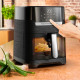 Moulinex Мультипіч Easy Fry&Grill Window, 1550Вт, чаша-4.2л, сенсорне керув., 8 програм, з віконцем, пластик, чорний (EZ506820)