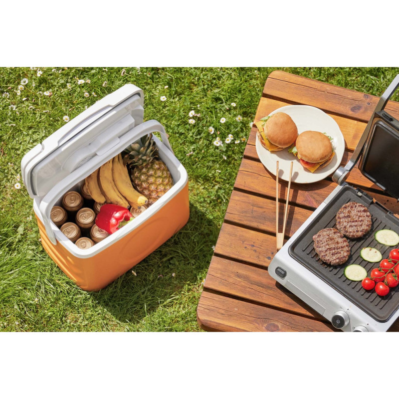 Sencor travel refrigerator, 34.5x45.5х33.5, 24L, 1door, orange (SCM1122)