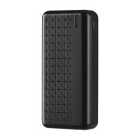 2E Power Bank Geometry 20000mAh PD, QC 18W, black (2E-PB2072PD-BLACK)