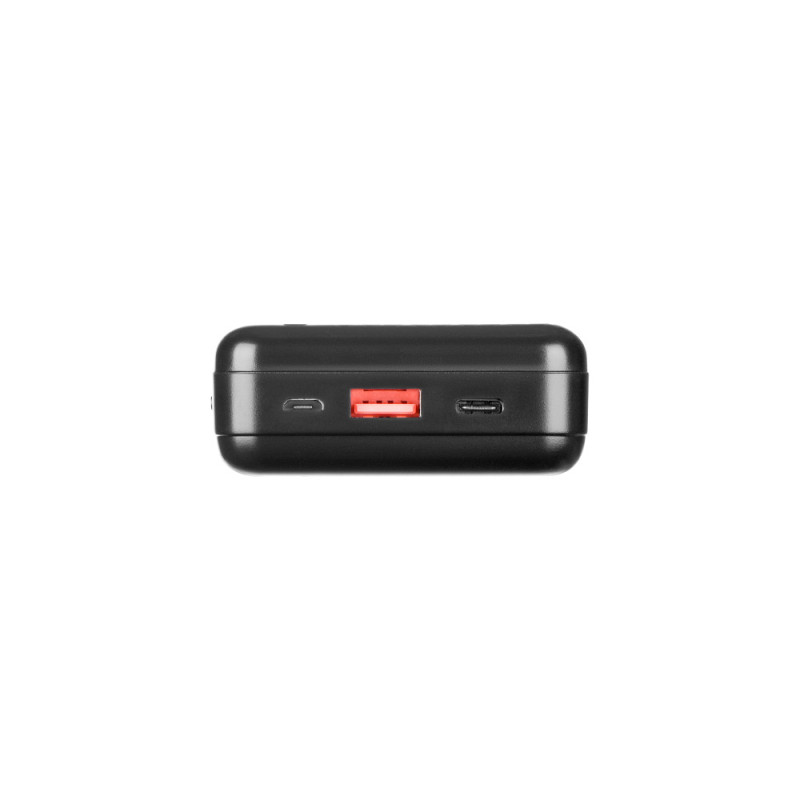 2E Power Bank Geometry 20000mAh PD, QC 18W, black (2E-PB2072PD-BLACK)