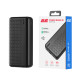 2E Power Bank Geometry 20000mAh PD, QC 18W, black (2E-PB2072PD-BLACK)