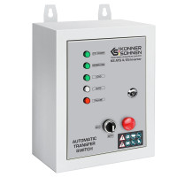 Könner & Söhnen Блок автоматичного введення резерву (АВР) Konner&Sohnen KS ATS 4/25 Inverter, 230-400В, 5.75(11.5)кВт, 25(50)А, 13кВт, 5.75кг (KSATS4/25INVERTER)