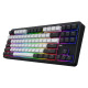Клавиатура Hator Rockfall 3 Mecha TKL QMK/VIA Orange Wireless Black (HTK850UA)