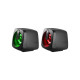 Акустическая система Defender J1 LED USB Black (65961)