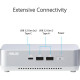Компьютер ASUS NUC 14 Pro+ RNUC14RVSU700002I Kit(L6) / Ultra 7 155H, M.2 22x80 NVMe; 22x42 NVMe (90AR0051-M000A0)