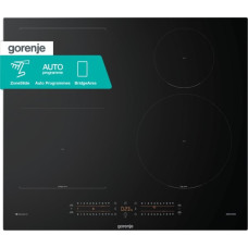 Gorenje Варильна поверхня Gorenje індукційна, 60см, PowerBoost, SliderTouch, збільшена площа приготування, чорний (GI6432BSCWF)