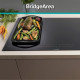 Gorenje Варильна поверхня Gorenje індукційна, 60см, PowerBoost, SliderTouch, збільшена площа приготування, чорний (GI6432BSCWF)