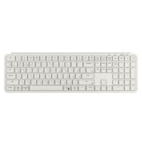 Keychron Клавіатура мембрана B6 Pro, USB/WL/BT, ivory white (B6P-K8-UA)