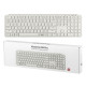 Keychron Клавіатура мембрана B6 Pro, USB/WL/BT, ivory white (B6P-K8-UA)
