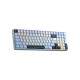 Клавиатура Aula S100pro RGB KRGD Brown Switch Wireless/Bluetooth/Type-C UA White/Black (6948391205755)
