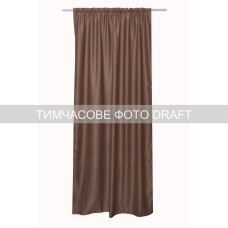 ARDESTO Штора 150х270см, блекаут, 100% поліестер, коричневий (ART1040BR)