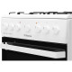 Hansa Плита комбінована, 50х60см, 62л, емаль, газ контр., білий (FCMW581009)