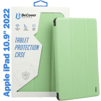 Чехол для планшета BeCover Tri Fold Soft TPU mount Apple Pencil Apple iPad 10.9" 2022/24/11" 2025 Light Green (708465)