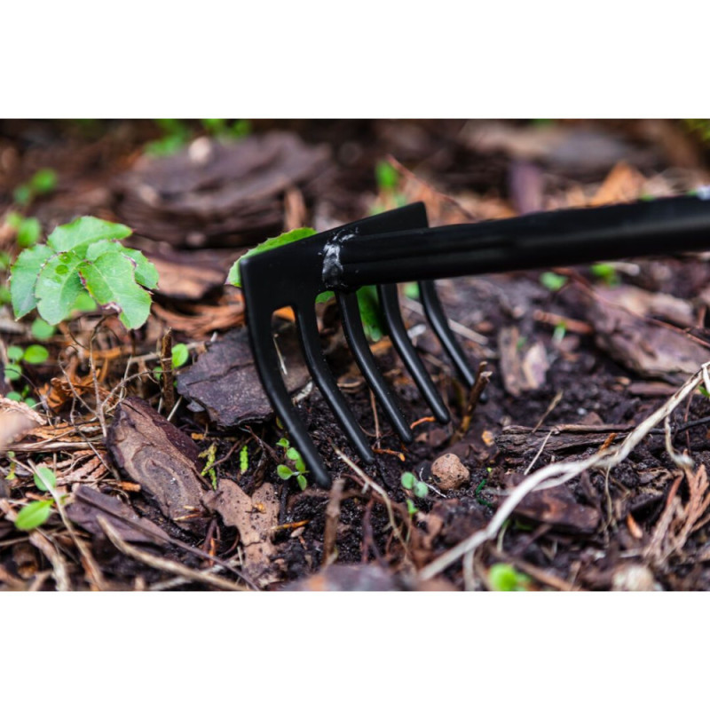 Verto Garden rake, width 9cm, 34cm, 0.2kg (15G407)