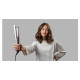 Remington hair straightener ProLuxe You Adaptive, 52V, temp. modes-9, 150-230С, display, ionization, ceramics, black-gray (S9880)