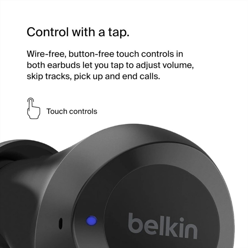 Belkin TWS Soundform Bolt True Wireless, black (AUC009BTBLK)