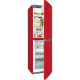 SNAIGE Ref with bottom freezer, 194.5x60х65, ref-191L, freez.-119L, 2doors, A+, ST, red (RF57SM-S5RB2E)