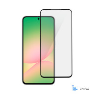 2E Захисне скло для Samsung Galaxy A56 5G (A566), 2.5D FCFG, (1 Pack), чорна рамка (2E-G-A56-SMFCFG-BB)