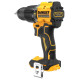 DeWALT XR Li-Ion 18V Cordless Impact Drill/Driver, 90 Nm, 0–450/0–1650 rpm, 0–7650/0–28050 bpm, TSTAK case, 1.17 kg, without battery and charger (DCD799NT)