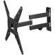 HAMA Крепление ТВ наклонно-поворотное TV-WB, AR-2, 32-65", черный