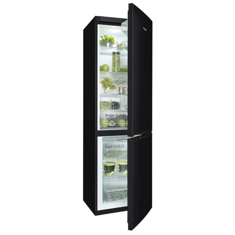 SNAIGE Ref with bottom freezer, 194.5x60х65, ref-233L, freez.-88L, 2doors, A++, ST, black (RF58SM-S5JJ2E)