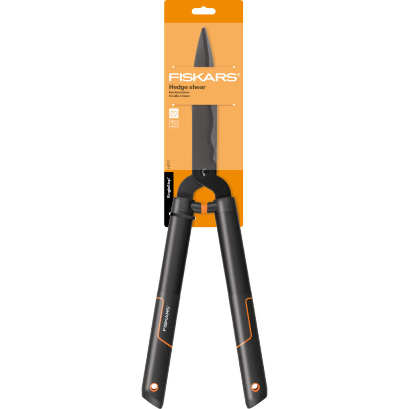 Fiskars Ножницы для живой изгороди SingleStep НS22, 580мм, 840г (1001433)