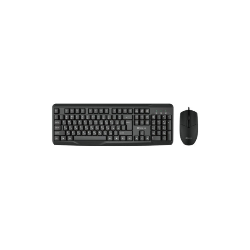 Комплект Xtrike ME MK-207 USB UA Black (MK-207UA)