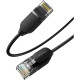 Патч-корд 5м, U/UTP CAT 6A Copper Ethernet Cable тонкий (диаметр 2.8мм) NW122 Black Ugreen (70654)