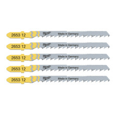 Milwaukee Jigsaw blade Special for wood, tooth pitch 4.5mm x 75mm, 5 pcs (4932265312)