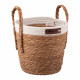 ARDESTO Basket Prestigio 26x26x24cm, seagrass, cotton twine, grey (ARHC2509SB) ARDESTO Basket Prestigio 26x26x24cm, seagrass, cotton twine, grey (ARHC2509SB)