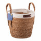 ARDESTO Basket Prestigio 26x26x24cm, seagrass, cotton twine, grey (ARHC2509SB) ARDESTO Basket Prestigio 26x26x24cm, seagrass, cotton twine, grey (ARHC2509SB)