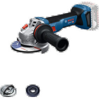Bosch Шлифмашина угловая аккумуляторная Professional GWS 18V-11S 125мм 3000-9000об/мин 1.7кг без АКБ и ЗП (0.601.9N4.000)