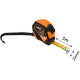 Neo Tools tape measure, 5m x 25mm, with winding lock, magnet (67-233)