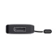 Trust Адаптер Trust Dalyx 7in1 USB-C> 2xUSB-А 3.2/2xUSB-С/2xHDMI/Display Port, Алюміній, 0.16м, Сірий (25661_TRUST)
